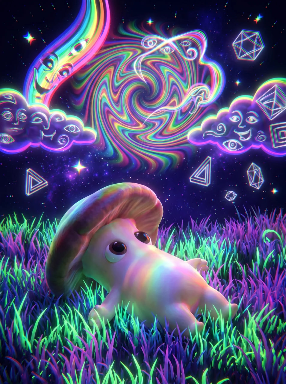 shroom art 4